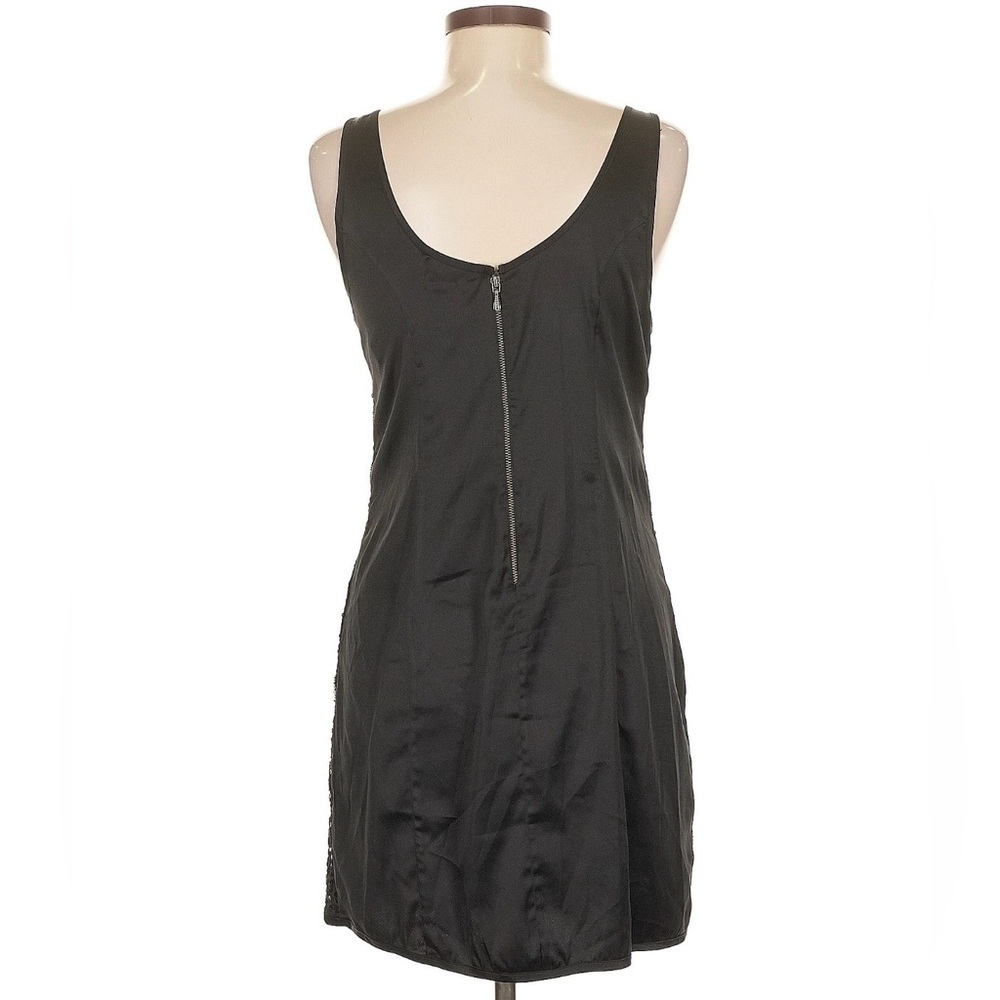 Guess Black and Silver Sequin Mini Party Dress - Picture 3 of 6